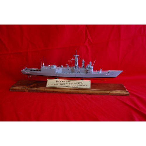 TCG GÖKSU  F497  FIRKATEYN  MAKETİ (39 cm)