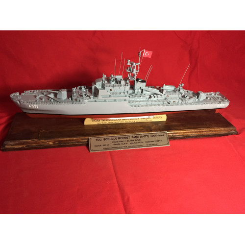 TCG SOKULLU MEHMET PAŞA  A577  OKUL GEMİSİ  MAKETİ  ( 44 cm )